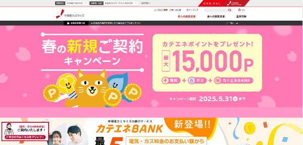 中部電力ミライズイメージ